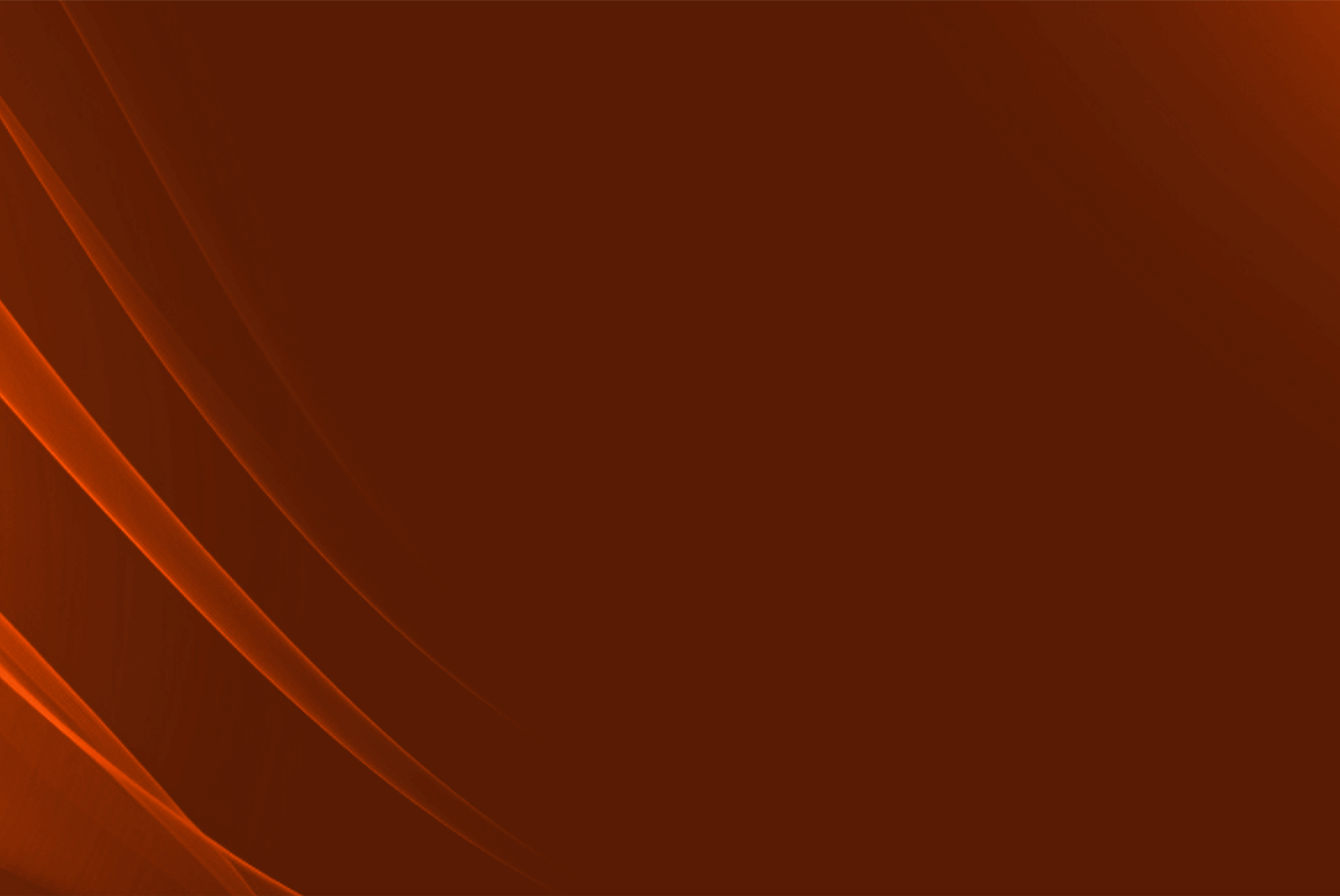 Orange curved background