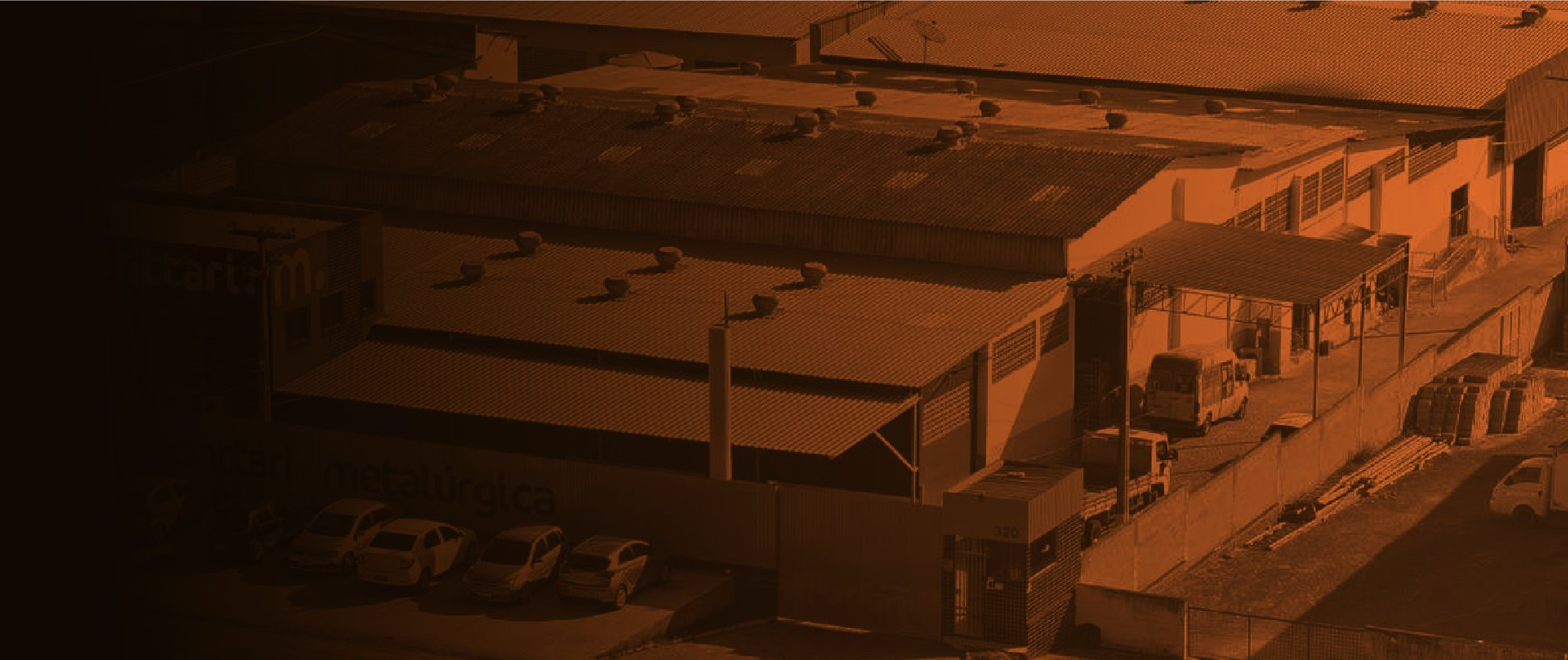 Industrial warehouse background